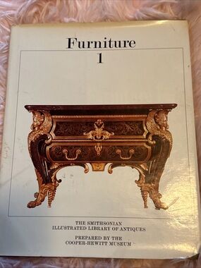 1979 Smithsonian Illustrated Library of Antiques FURNITURE 1 Hardcover Book